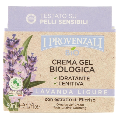 I Provenzali Bio Crema Gel Biologica Lavanda Ligure 50 mL